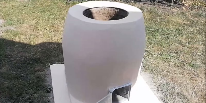 Тандыр из бетонного кольца (71 фото)