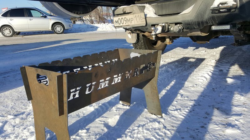 Мангал ВДВ, сталь 2,5мм