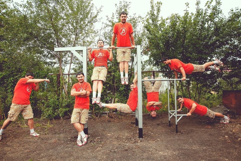 Спорт на даче