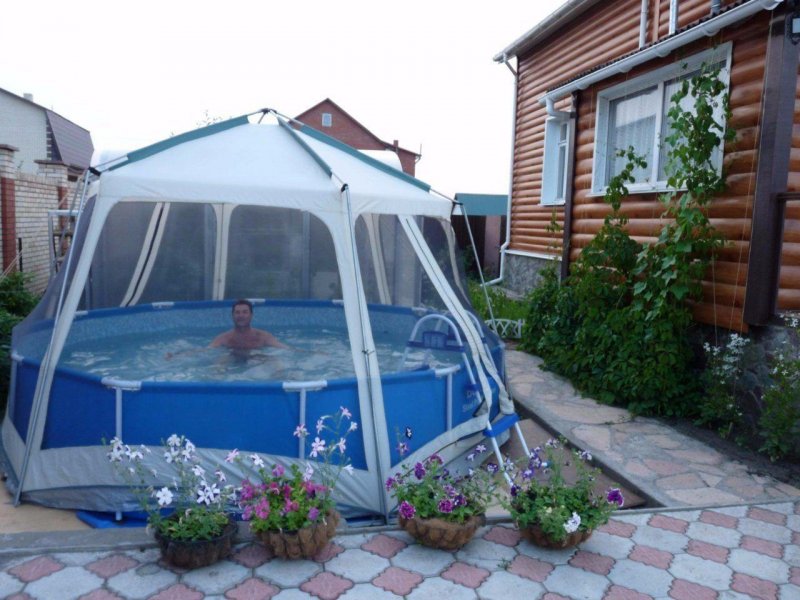 Крытый бассейн на даче