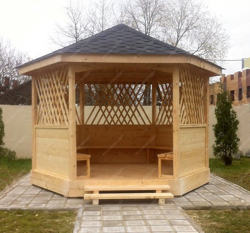 Закрытые беседки на Пластунке