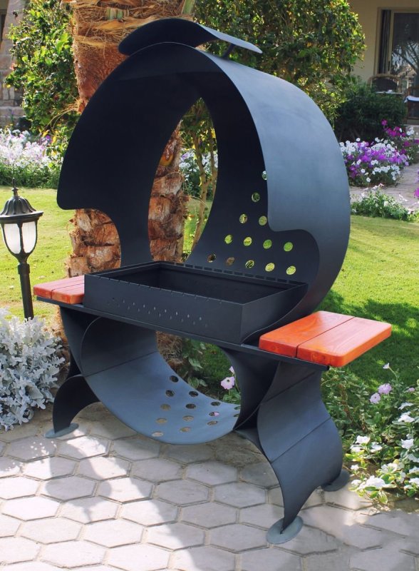 Мангал «классика» 70x84x38 см