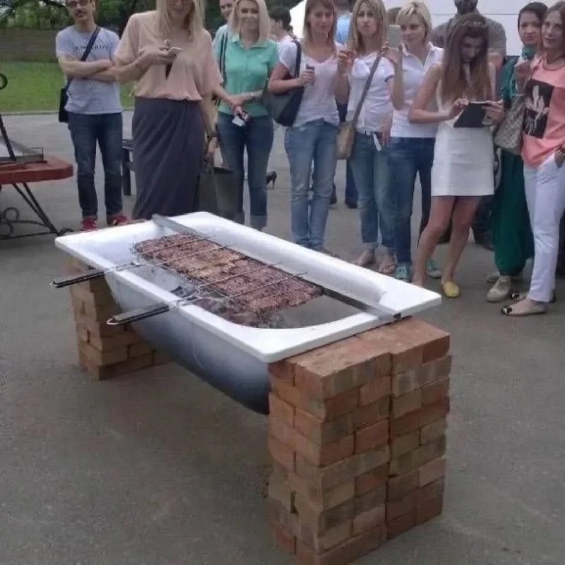 Прикольные шашлычные мангалы
