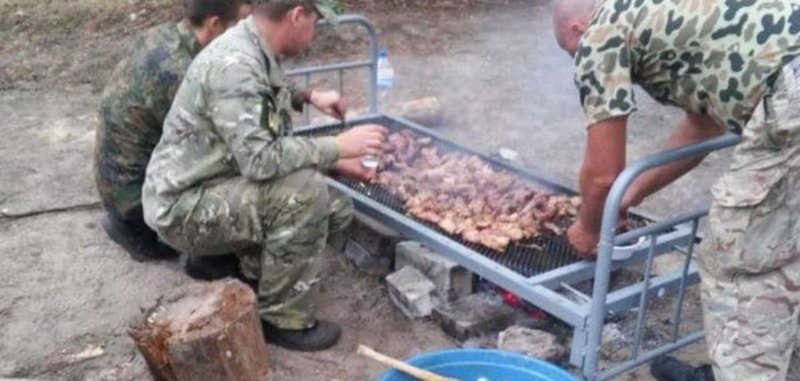 Военный шашлык