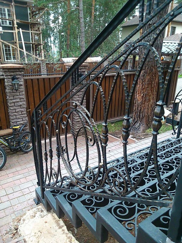 Ковка контрфорсы