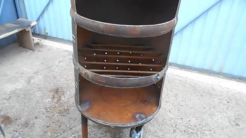 Мангалы кованые паровоз