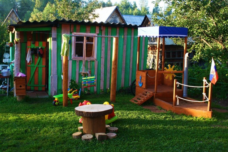 Игровая зона на участке