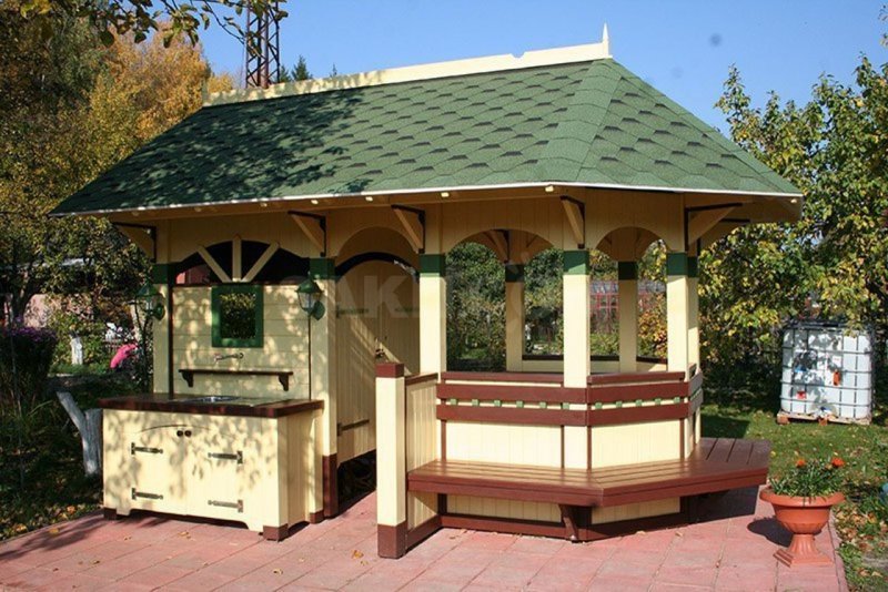 Капитальная беседка