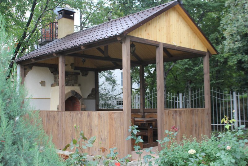 Беседки патио барбекю