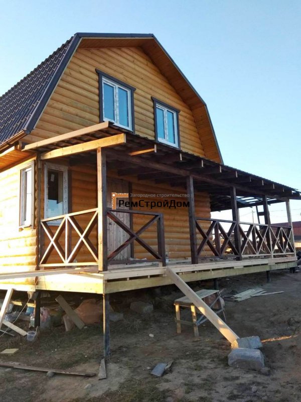 Детинец пристройка веранды