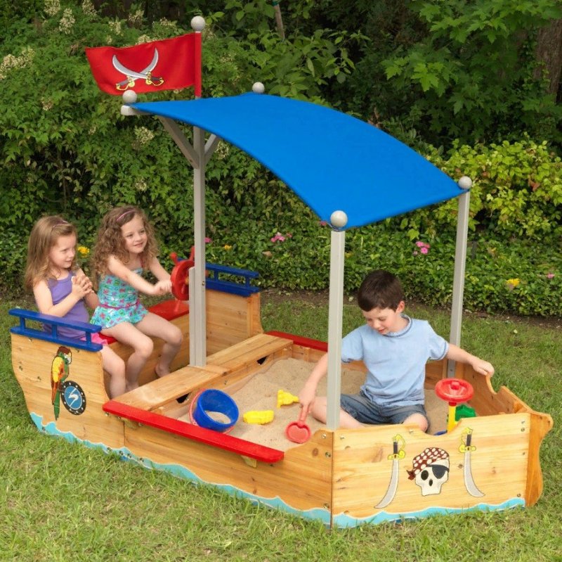 Kidkraft Пиратская лодка 00128 ке.