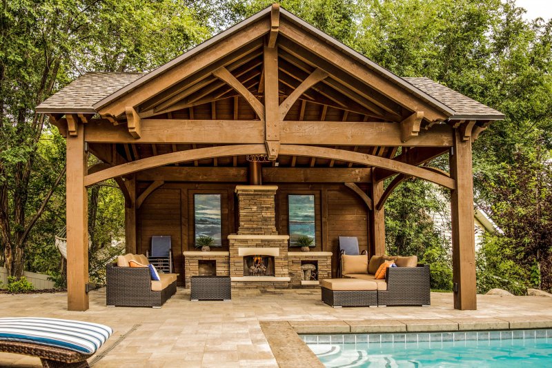 Timberframe беседка
