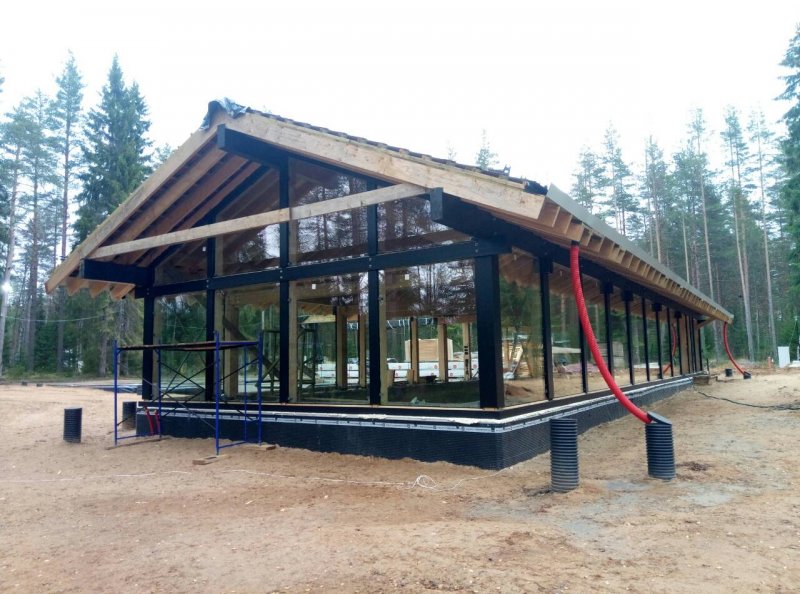 Беседка Post and Beam