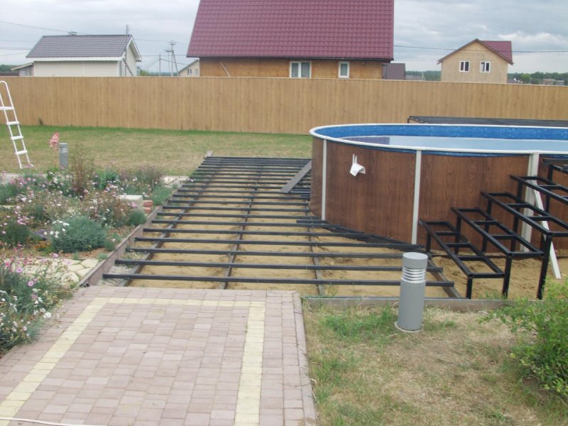 Пандус для бассейна