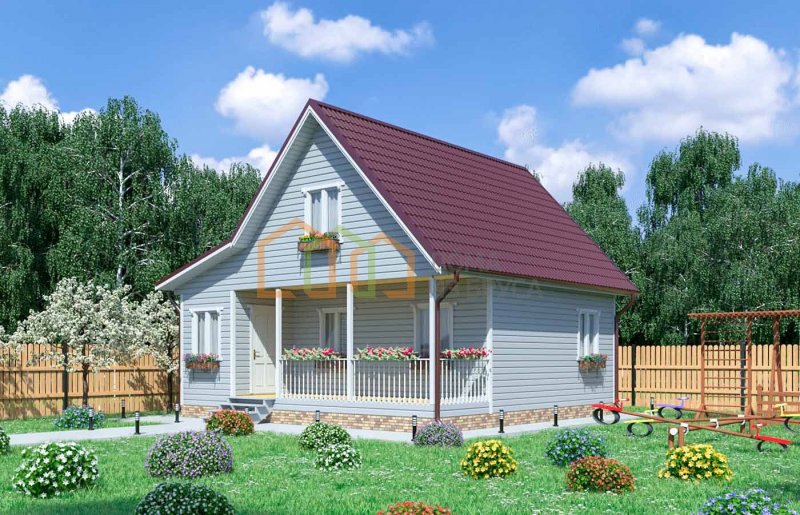 Фото каркасных домов площадью 100м2