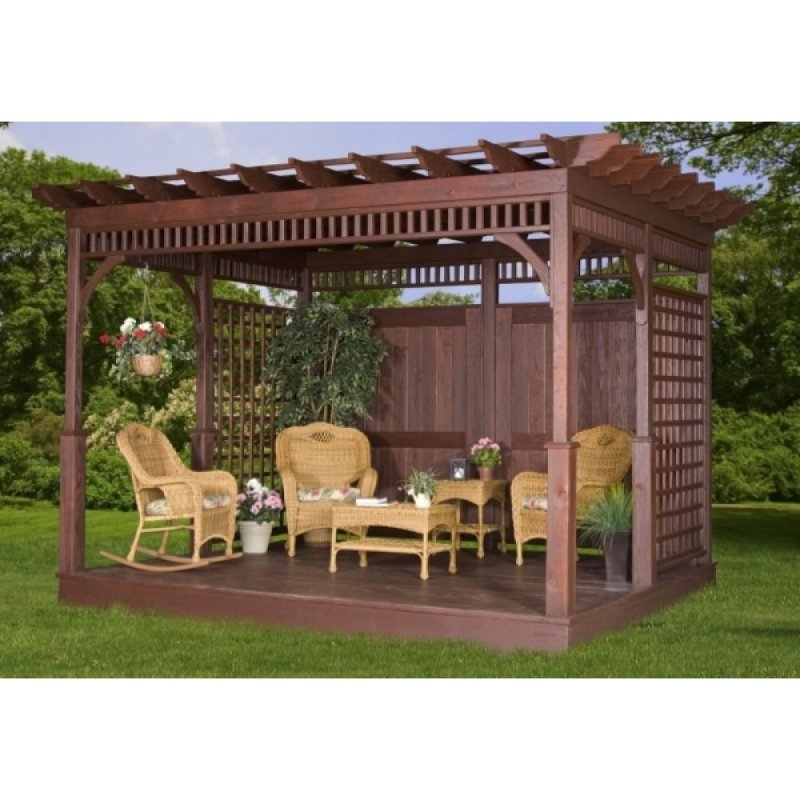 Беседка брусовая Gazebos