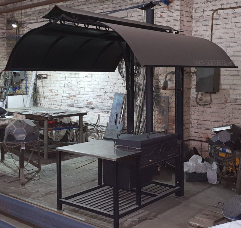 Взр2280 мангал с крышей Roof Grill