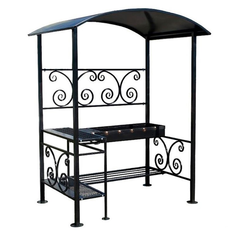 Мангал с крышей Grill area