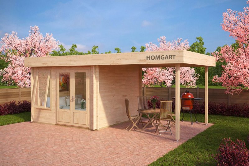 Беседка брусовая Gazebos