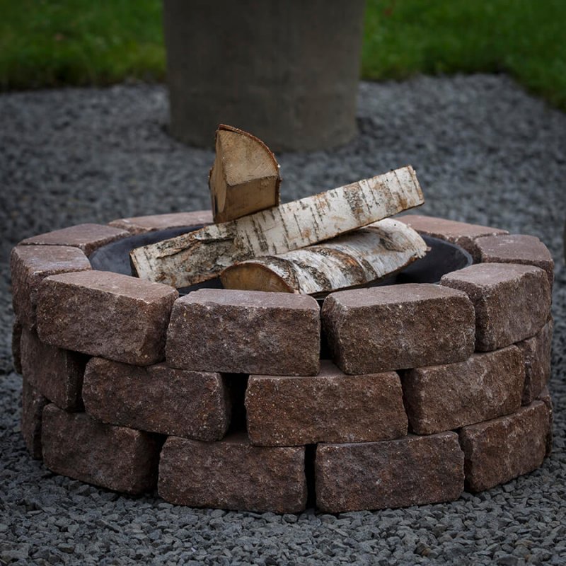 Чугунная чаша для костра Concretika Iron c80