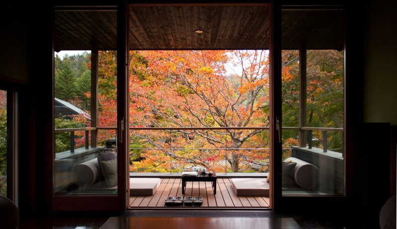 Отеле HOSHINOYA Karuizawa в Японии