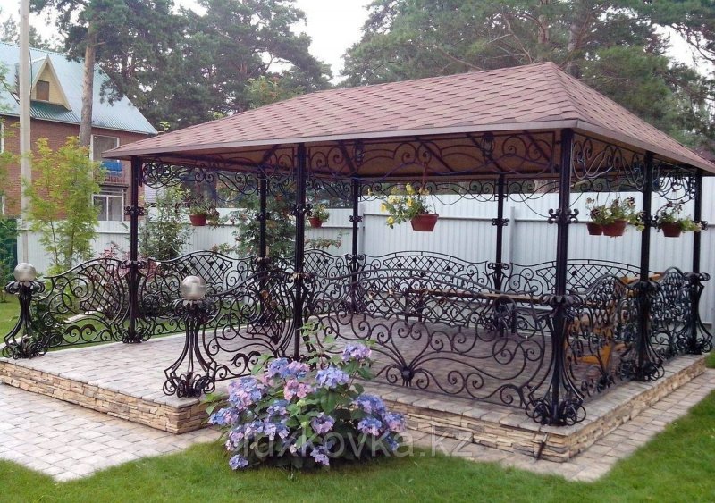 Беседка металлическая