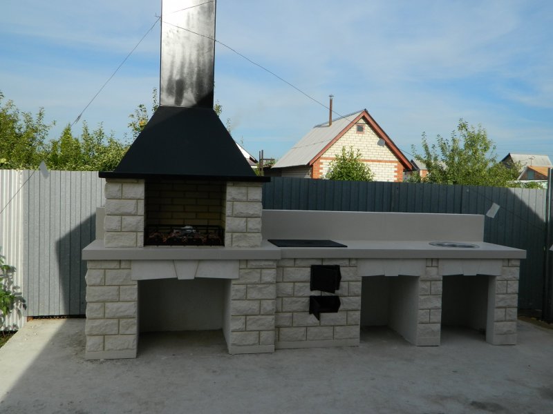 Уличная печь