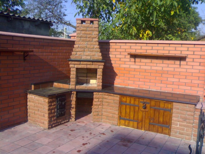 Печь барбекю Гудкова