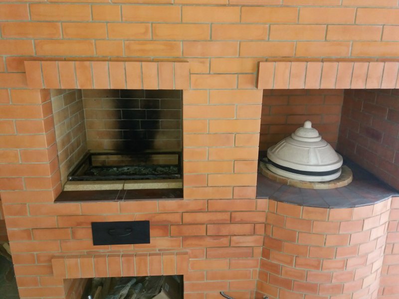 Порядовка барбекю с тандыром
