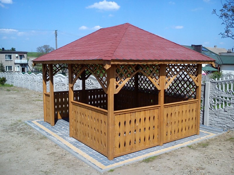 Беседки из дерева