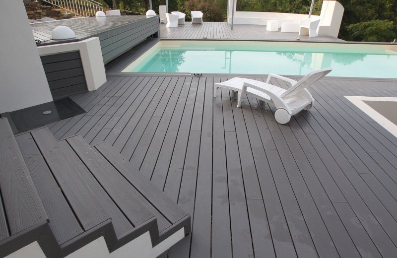 WPC Solid Decking венге