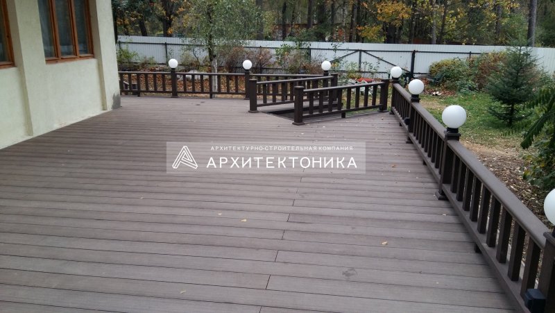 Дорожки из террасной доски