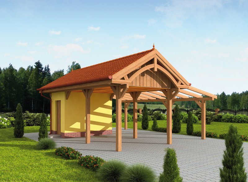 Красивые беседки из кирпича