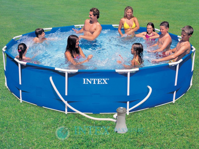 Бассейн Intex Metal frame 28212/56996