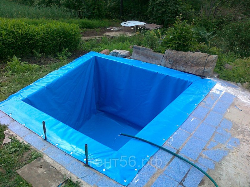 ПВХ LOGICPOOL V-Rp 1,5 мм мембрана Sky Blue 2,10х25 м