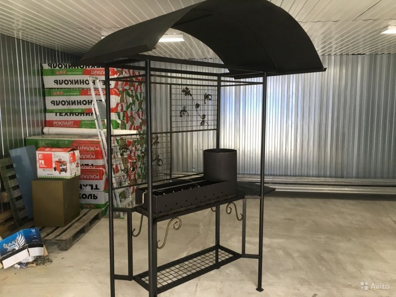 Мангал из профильной трубы