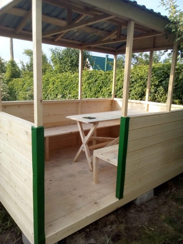 Крыша для беседки 3х4