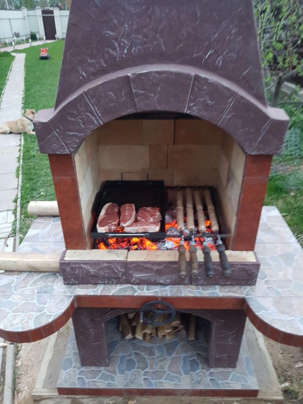 Печь барбекю Флогистон