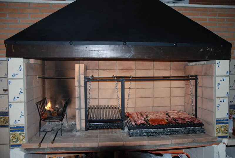 BBQ Fire печь