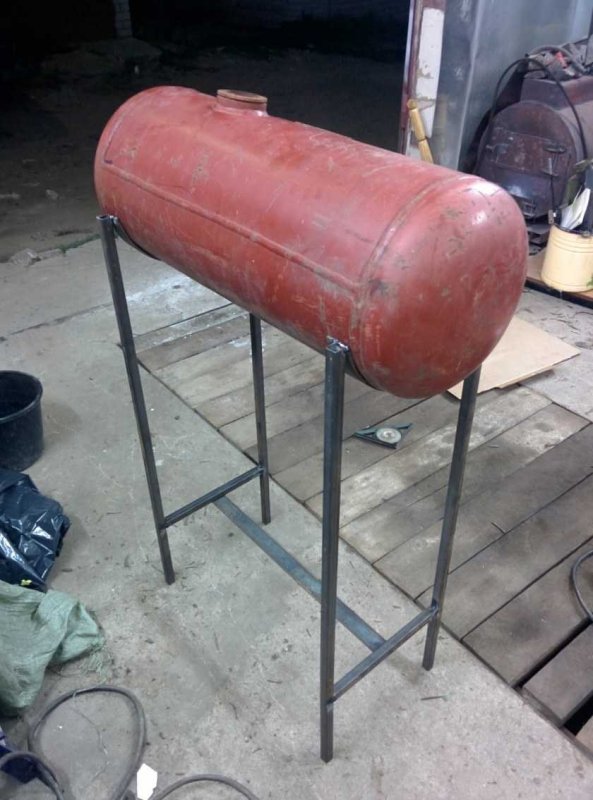 Ножки для мангала из газового баллона