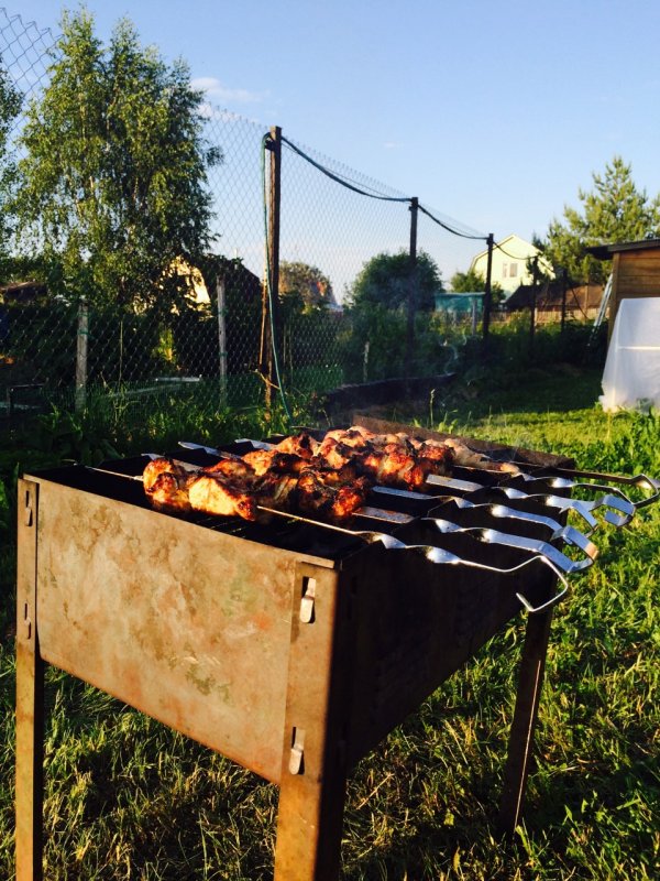 Шашлыки на даче