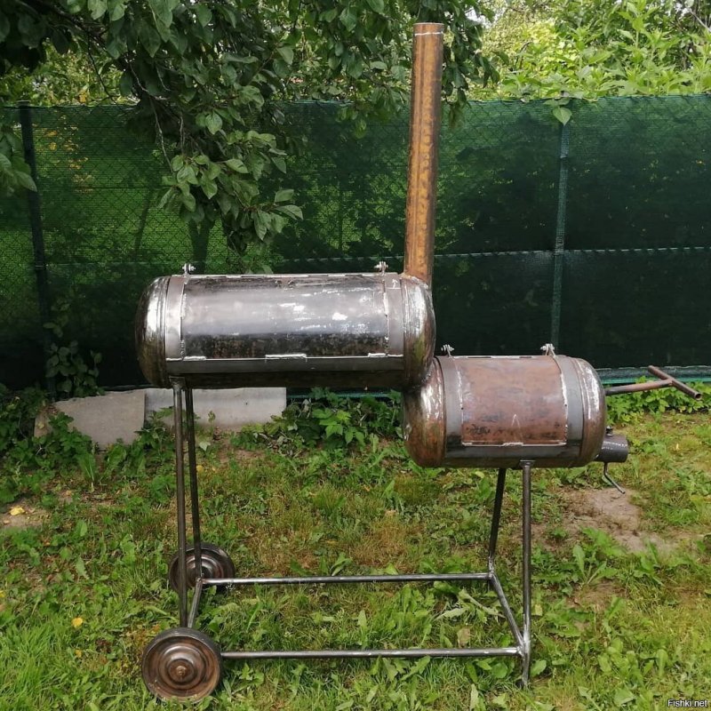 Теплосъёмник из газового баллона