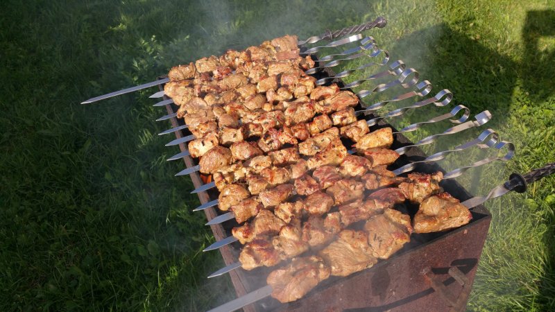 Шашлыки на даче
