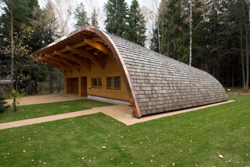 Красивые современные беседки