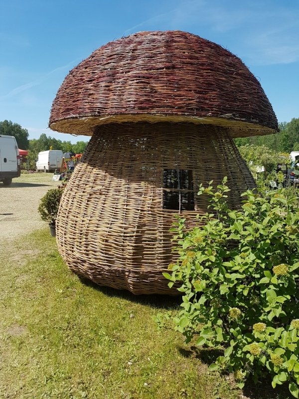 Беседка экостиль