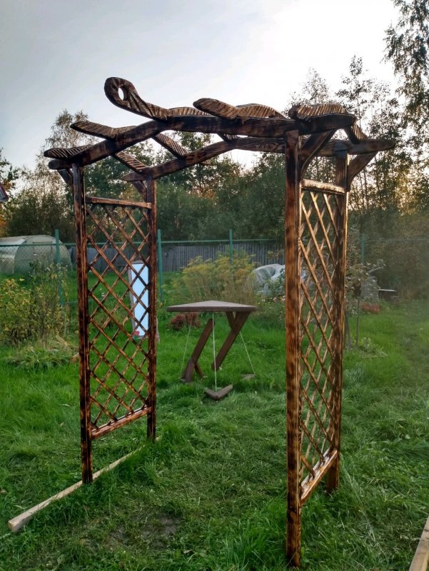 Китайские арки из дерева