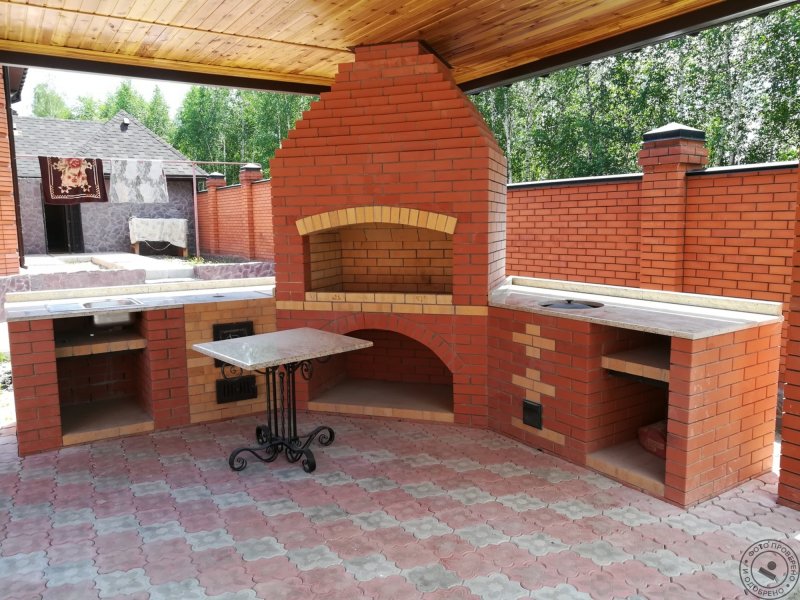 Уличные кухни барбекю