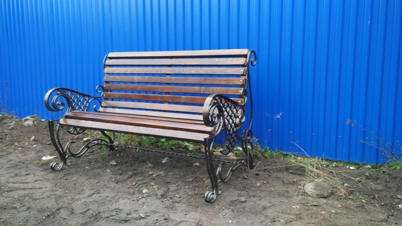 Скамейка ковка