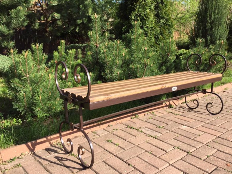 Скамейка ковка