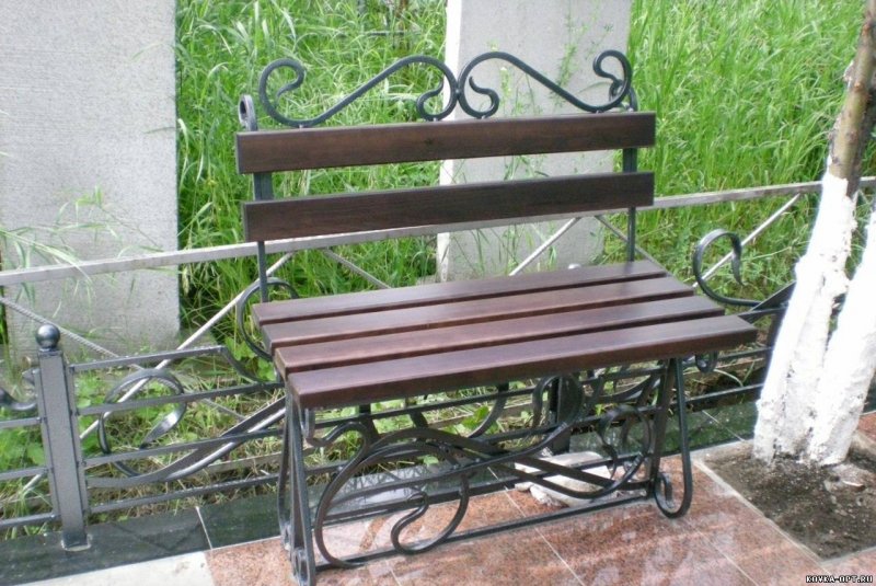 Кованые скамейки